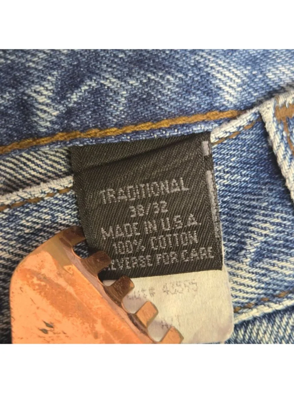 Harley Davidson Stonewashed Denim Jeans Classic Style 99100 Heavyweight Protect